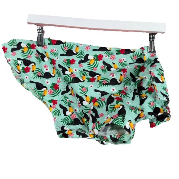 Fuzzyard Tropical Toucan Print Dog Shirt Lightweight Green Size 3 - Picture 2 of 11